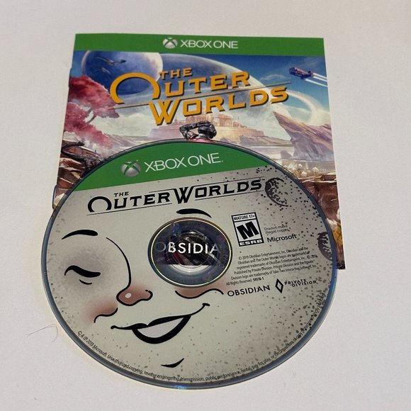Outer Worlds Xbox One Loose Disc Brand New - Picture 1 of 3